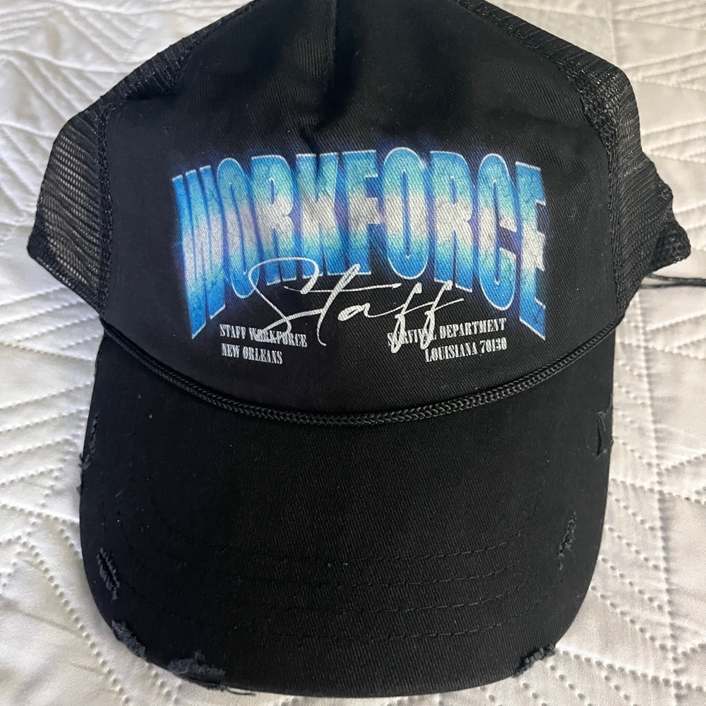 Black Workforce Staff Hat